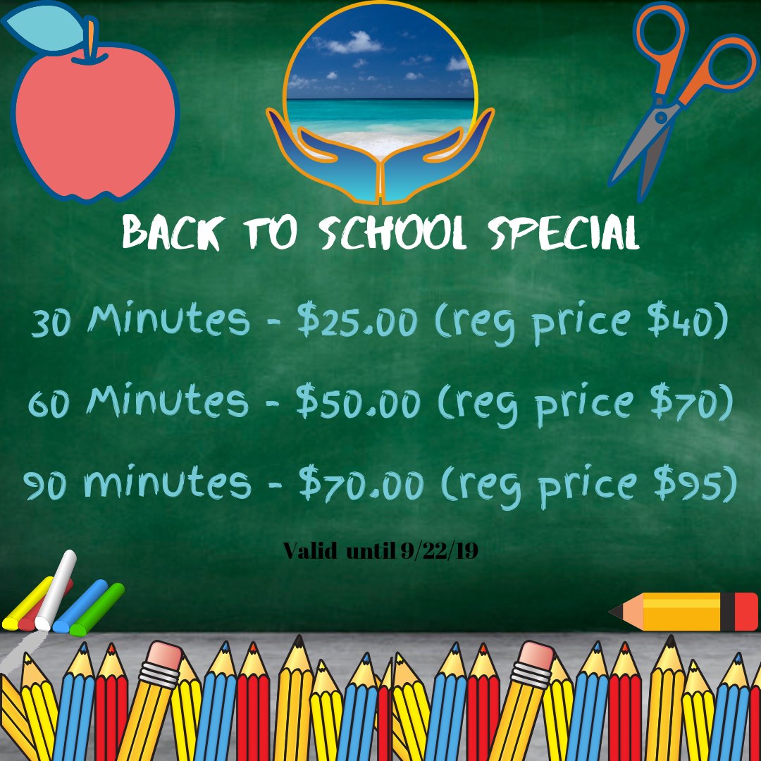 Back to School Special!