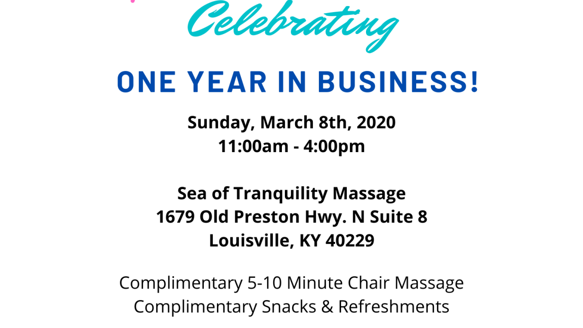 One Year Anniversary Open House!