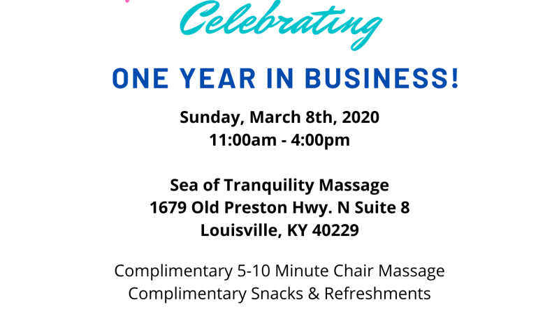 One Year Anniversary Open House!