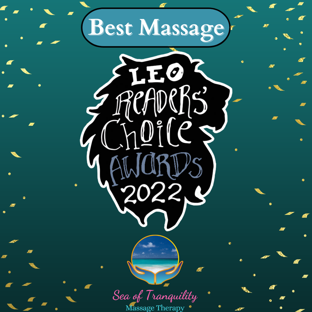 π₯³ Sea of Tranquility Massage Wins 1st Place in Leo Weekly! π₯³